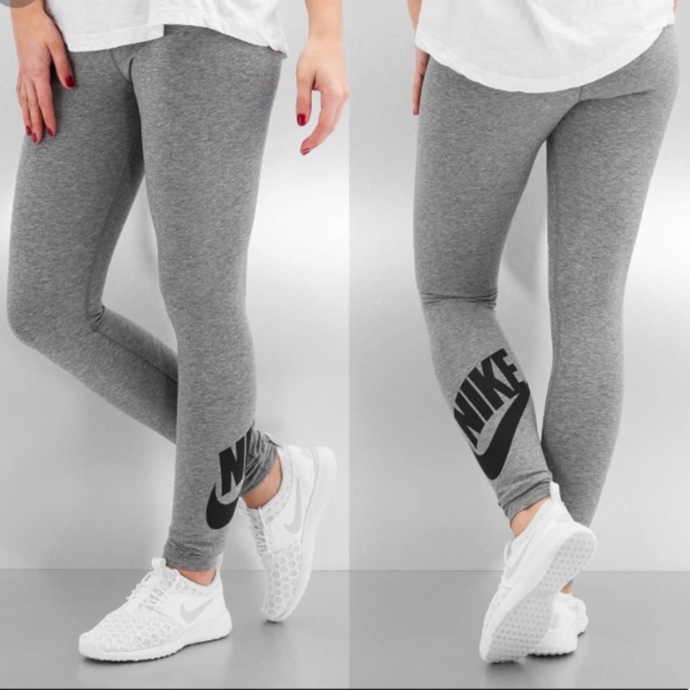 Nike Leg-A-See Grey Leggings